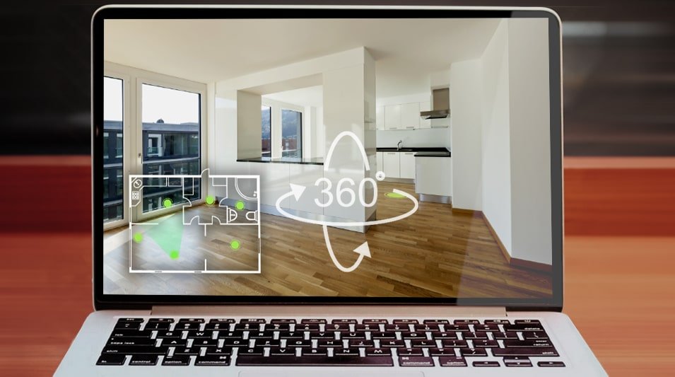 Foto Virtuelle 3D-Präsentation und 360° Immobilien-Rundgang