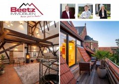 Hauptbild Denkmalgeschütztes Raritäten-Loft für Charakterliebhaber - 3 Ebenen, Kamin, historische Balken